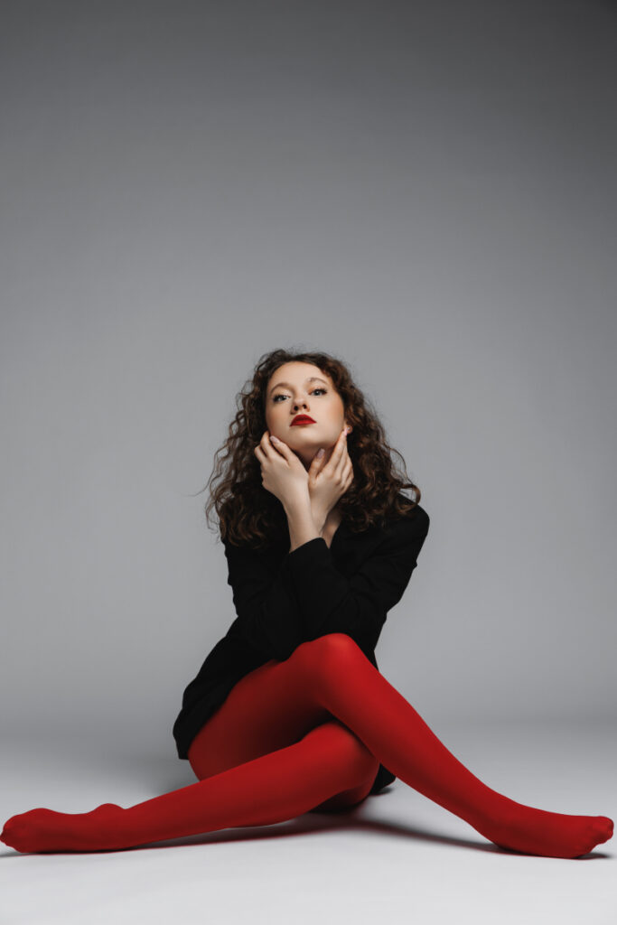 FTP-Model im Fotostudio