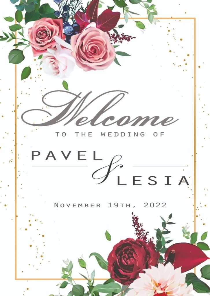 Hochzeit Einladung Design - Fotostudio GRAF