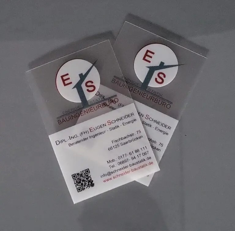 Visitenkarten-Ingenieurbüro - Fotostudio GRAF