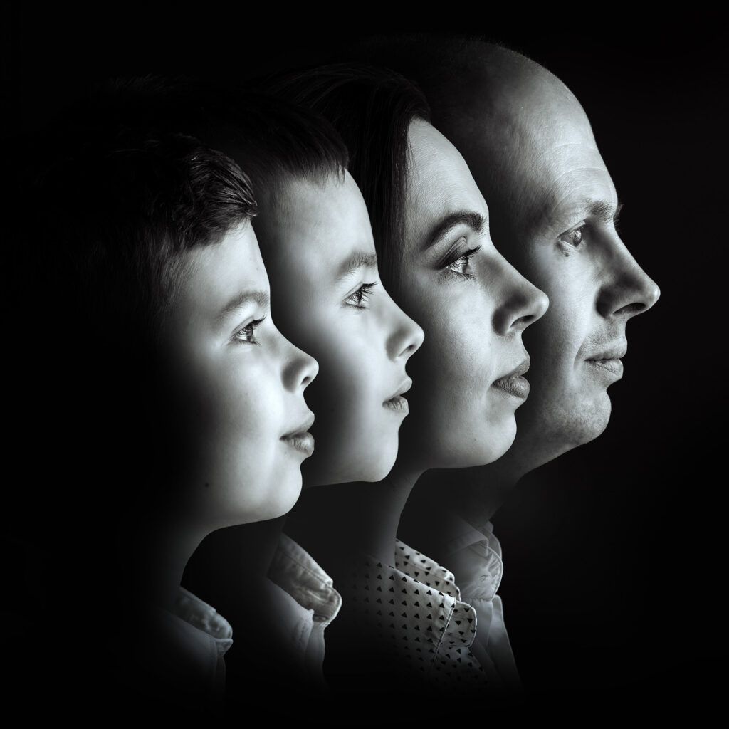 Familienportrait - Fotostudio GRA